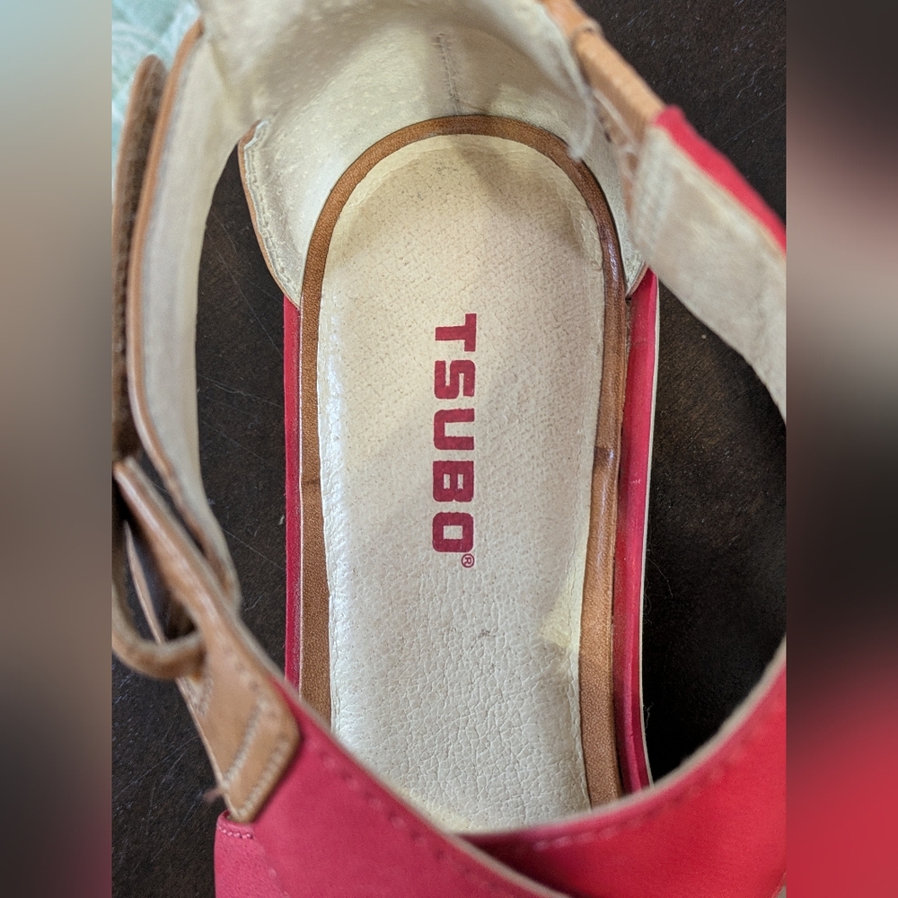Tsubo Leather Gladiator Sandals. Size 8 - Picture 8 of 9